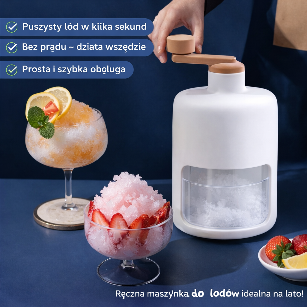 IceCrush™ – Kruszony lód w kilka sekund